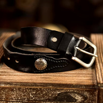 Trail Edge Leather Belt