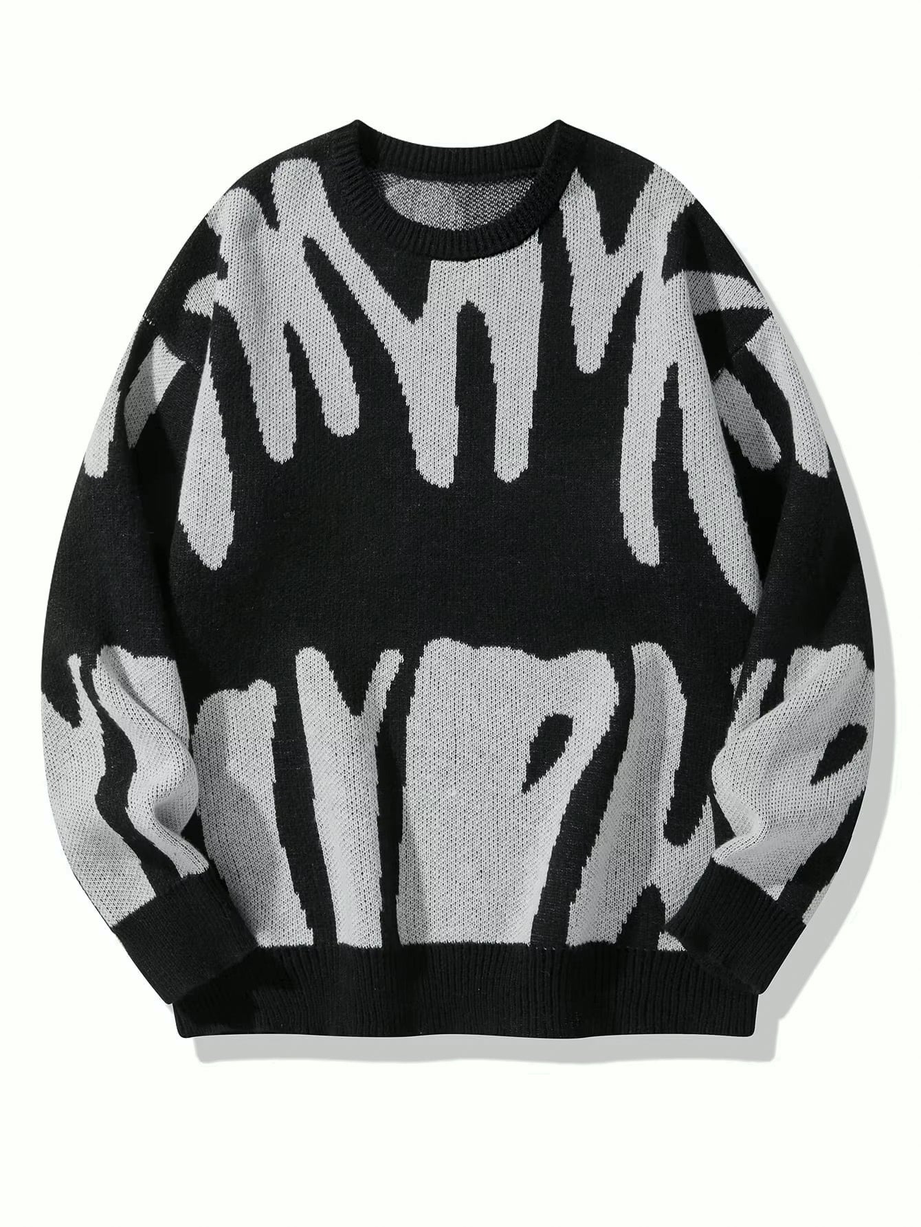 Archer Abstract Sweater