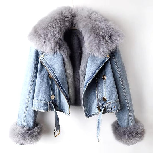 Heritage Faux Fur Jacket